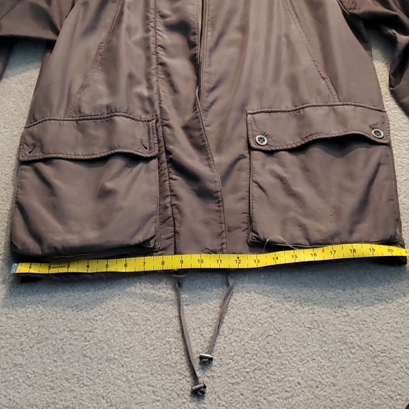 Eileen Fisher cotton brown/taupe jacket la… - Picture 12 of 13